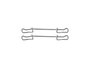 Molas Trava Da Pastilha Astra 95/97, Corsa 94/02, Corsa  Classic 02> E Vectra 97> Ceccarelli 216
