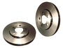 Par Disco de freio dianteiro Audi A3 96, Audi TT 00/06, Crossfox e Fox 03, Golf 99 e Spacefox 05 HIPPER FREIOS HF 81