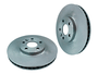 Par Disco de freio dianteiro Land Rover 10, Volvo S60 11, S80 07/10, V60 12 e XC70 07/10 HIPPER FREIOS HF 403D