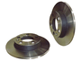 Par Disco de freio traseiro Audi A3 96/07, Audi TT 00/06, Bora 00, Golf 97, New Beetle 00 e Polo 02 HIPPER FREIOS HF 83