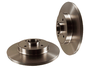 Par Disco de freio traseiro Peugeot 3008 11, Citroen C4 Grand Picasso e C4 Picasso 07 HIPPER FREIOS HF 751C