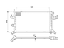 Radiador Corsa 03/08 E Montana 03/09 Visconde Rv-12578