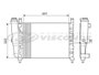 Radiador Elba e Prêmio 85/87, Fiorino e Uno VISCONDE RV-12203