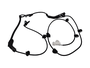 Sensor De Abs Dianteiro Hilux 15>, Hilux Sw4 15> Ds 30078 De - Lado Esquerdo